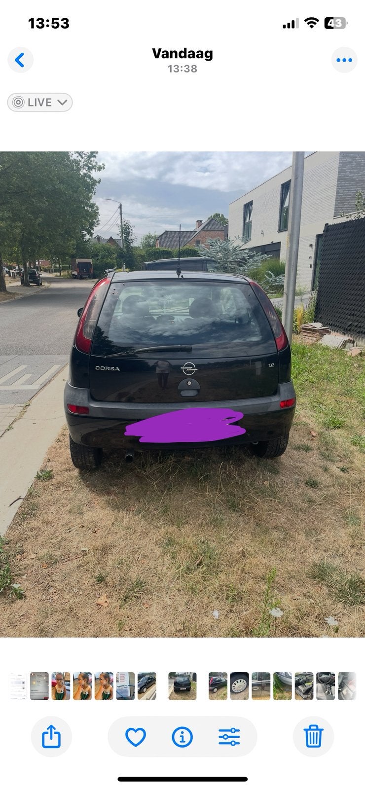 Opel corsa, Auto's, Stof, Zwart, Zwart, Handgeschakeld