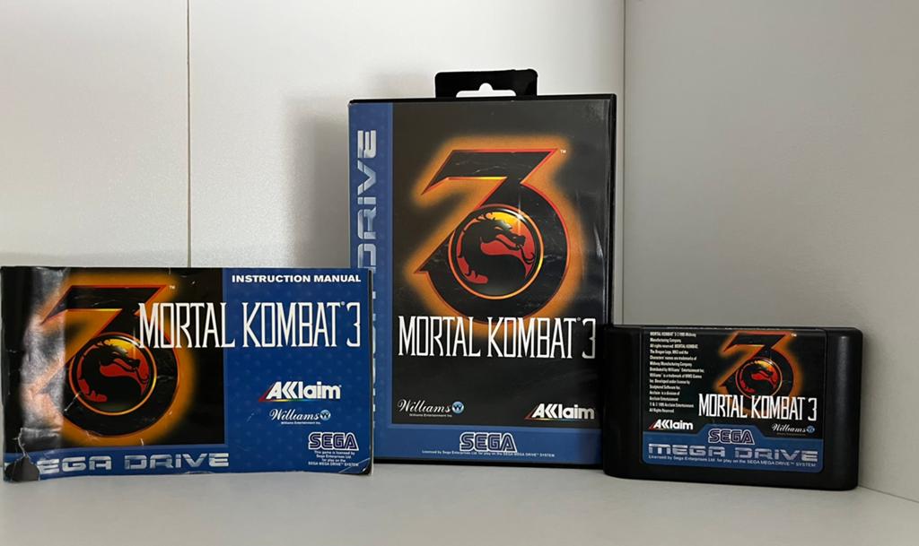 Mortal kombat 3 sega mega drive, Ophalen, Zo goed als nieuw, Mega Drive