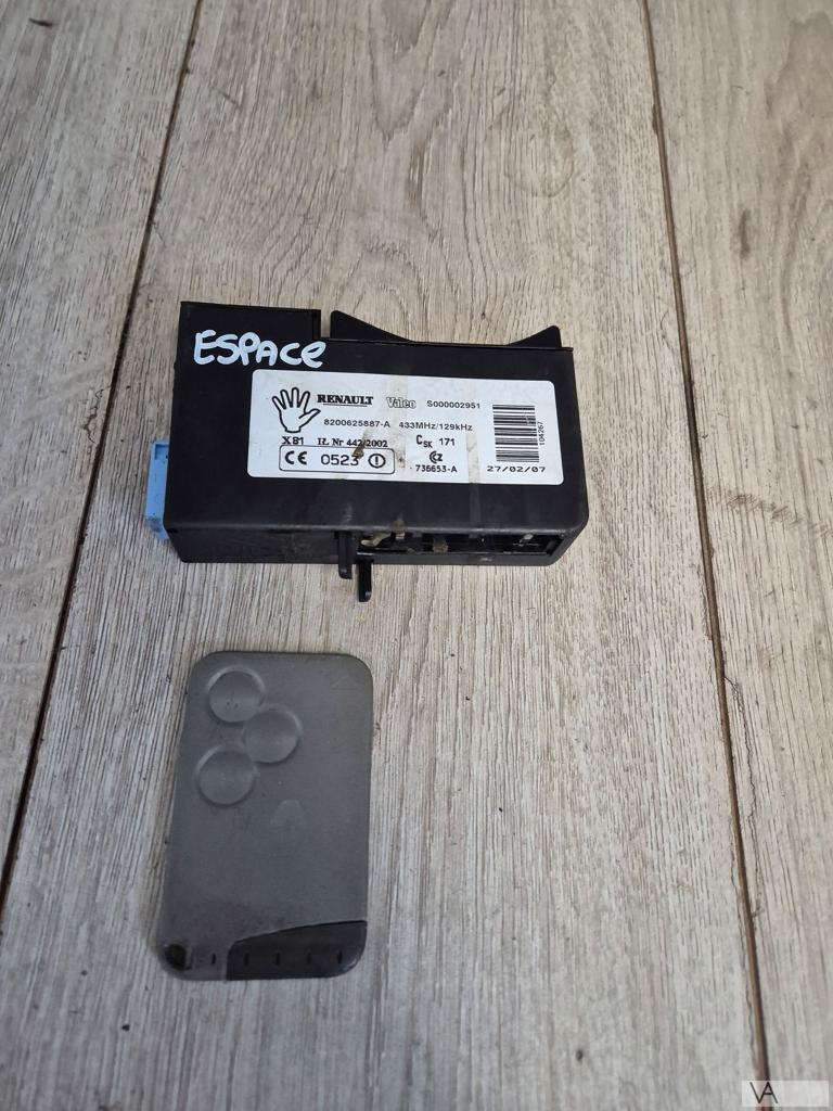 Kaartlezer met sleutel voor Renault Espace 2002 - 2015 €100, Auto-onderdelen, Gebruikt, -, Renault, -