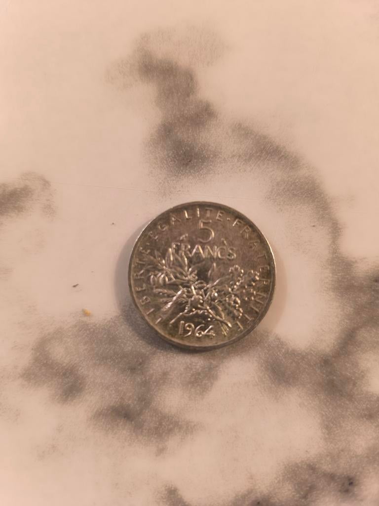 5 francs français, Timbres & Monnaies, Monnaies | Europe | Monnaies euro, Enlèvement