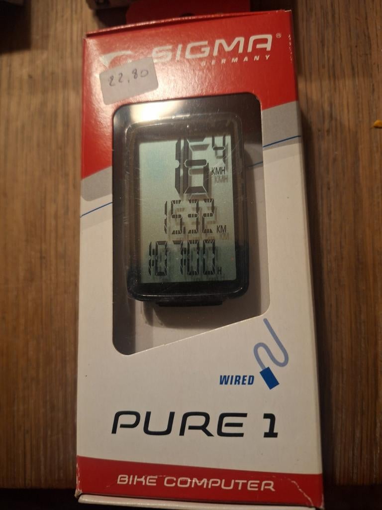 Sigma pure 1 bike computer nieuw, Ophalen