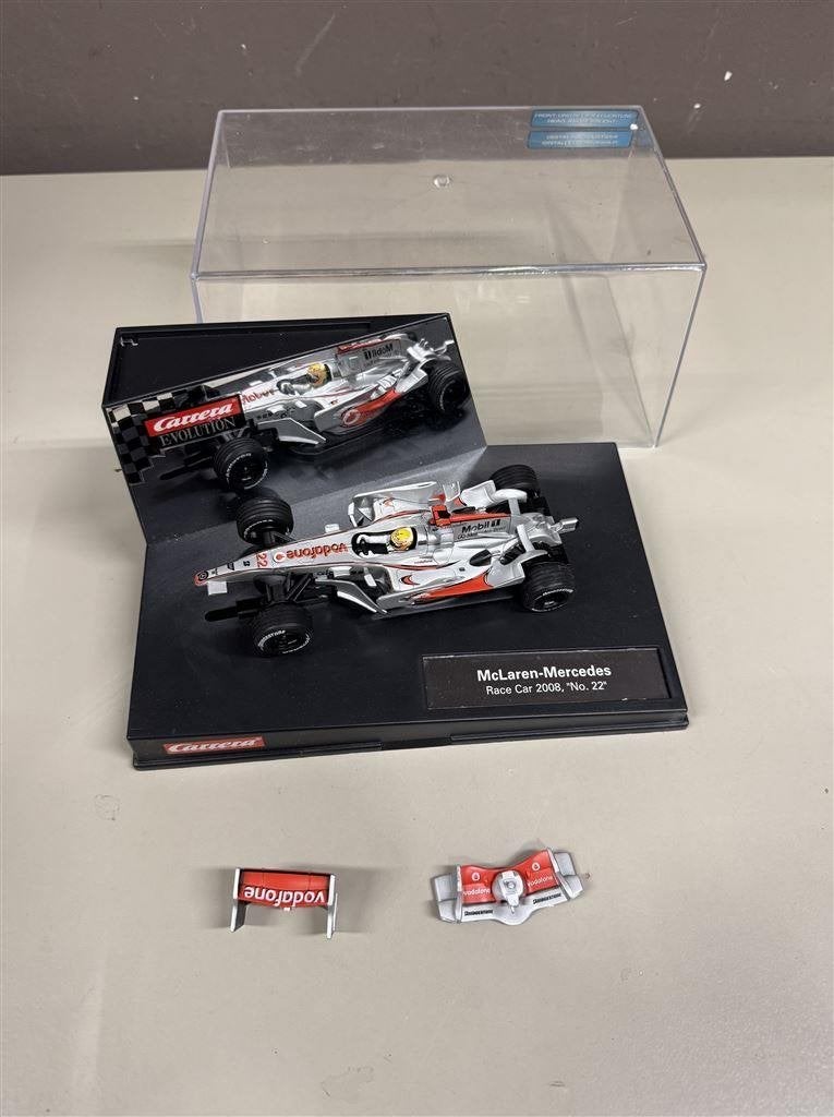 Carrera McLaren Mercedes Race Car 2008 Slot Car No. 22 Scale, Hobby & Loisirs créatifs, Enlèvement ou Envoi, Utilisé
