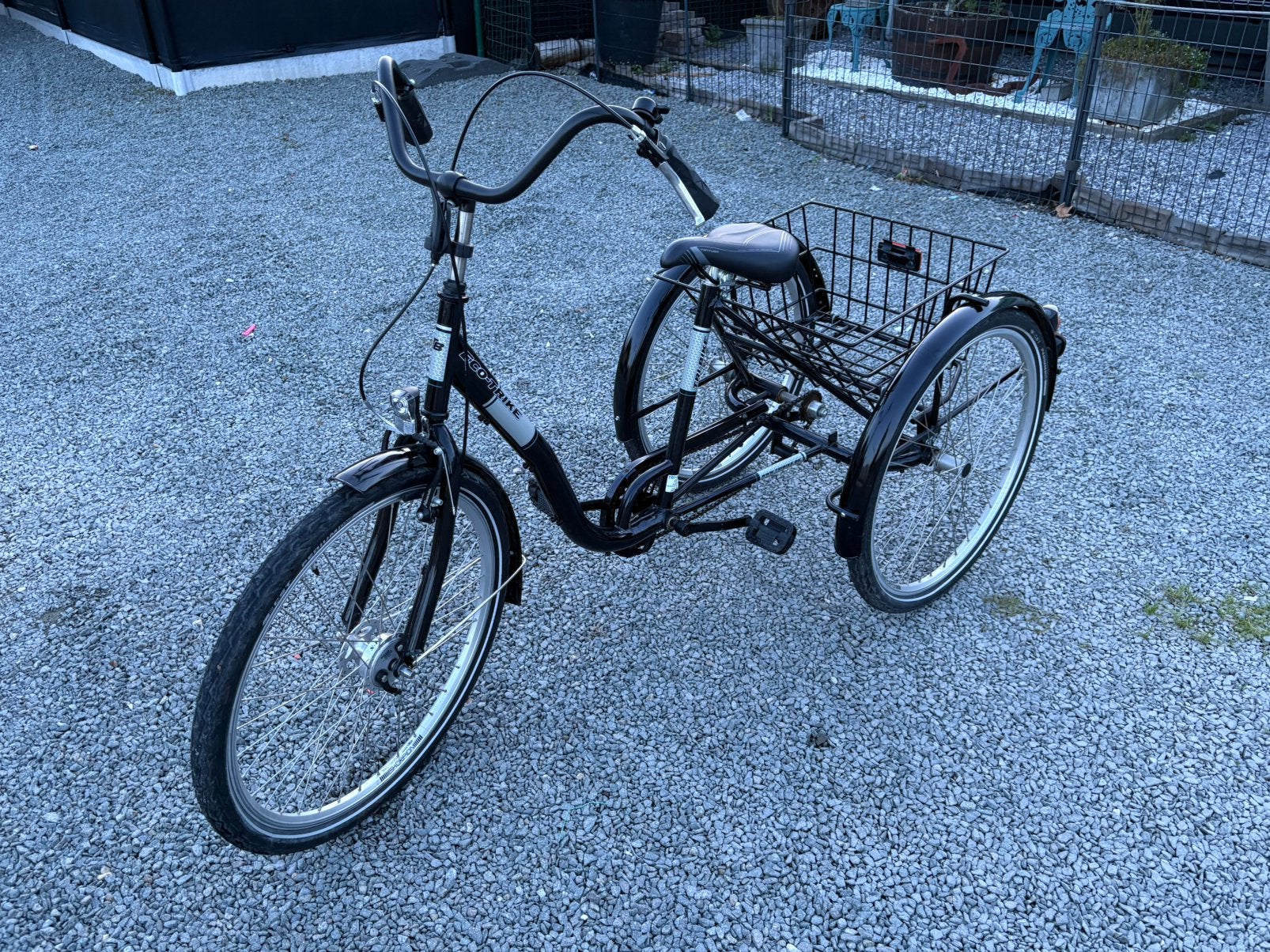 Eco trike - 3 wieler fiets nieuwe staat, Ophalen, Nieuw, Terugtraprem, Duwstang