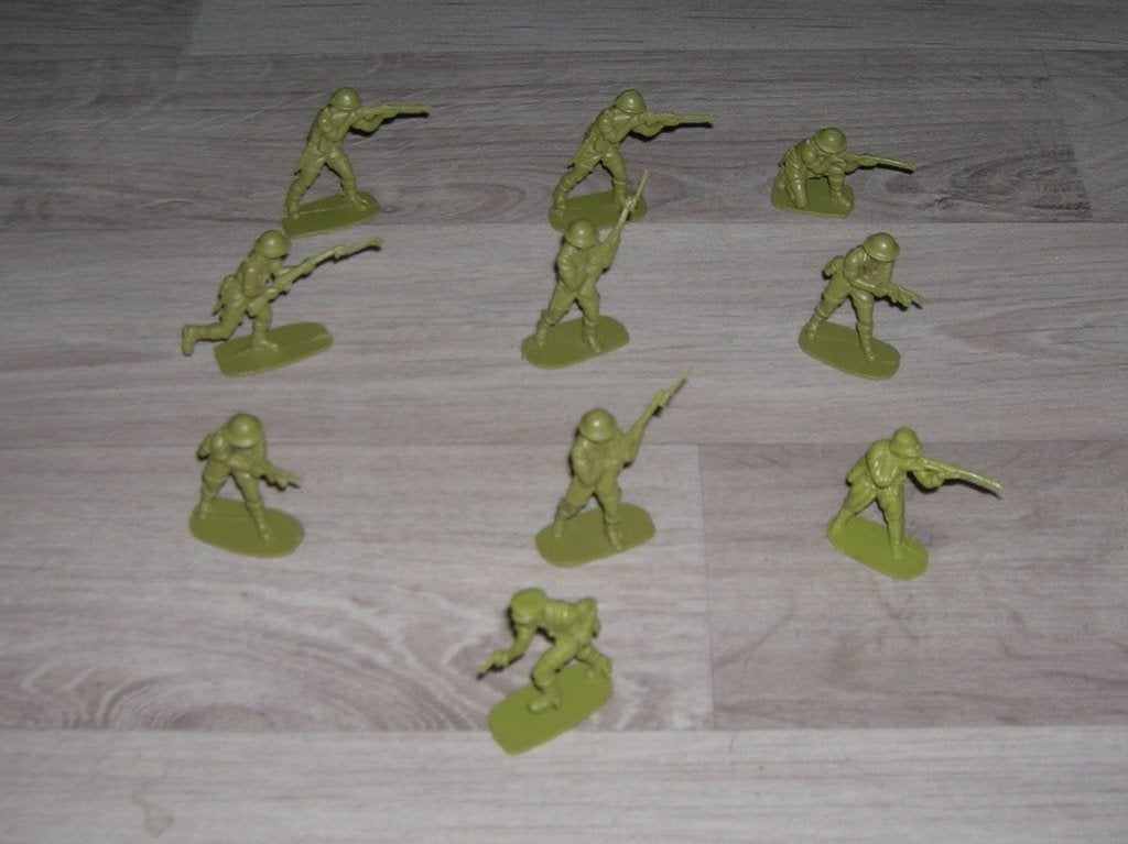 42 soldaatjes, Ophalen