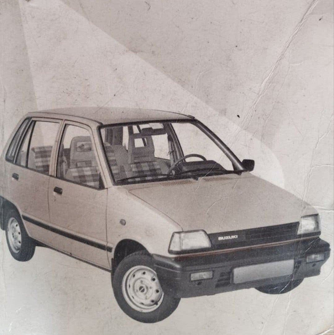 Pièces détachées pour Suzuki Alto II, Enlèvement