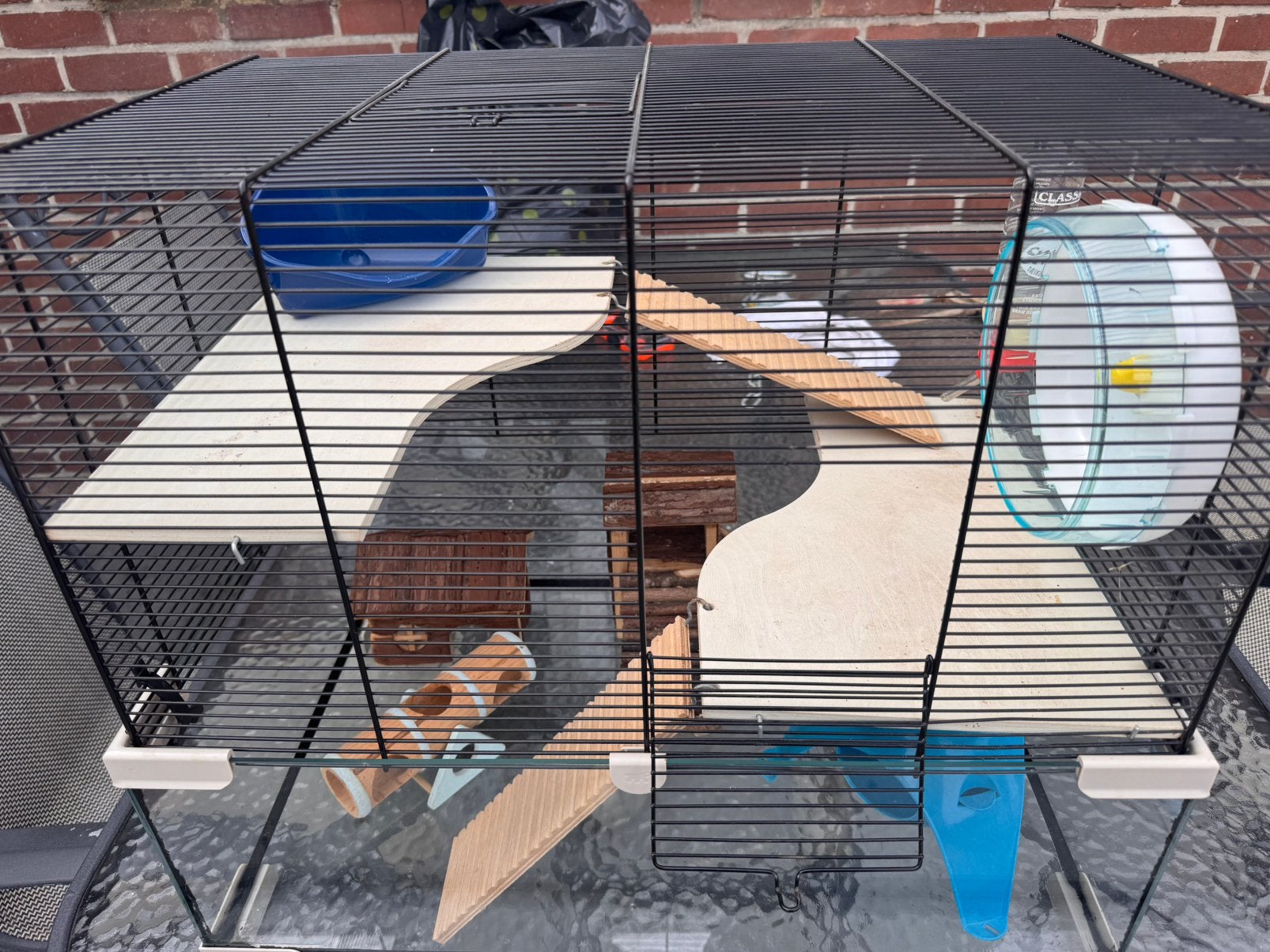 Hamsterkooi met toebehoren, Dieren en Toebehoren, Ophalen, Gebruikt