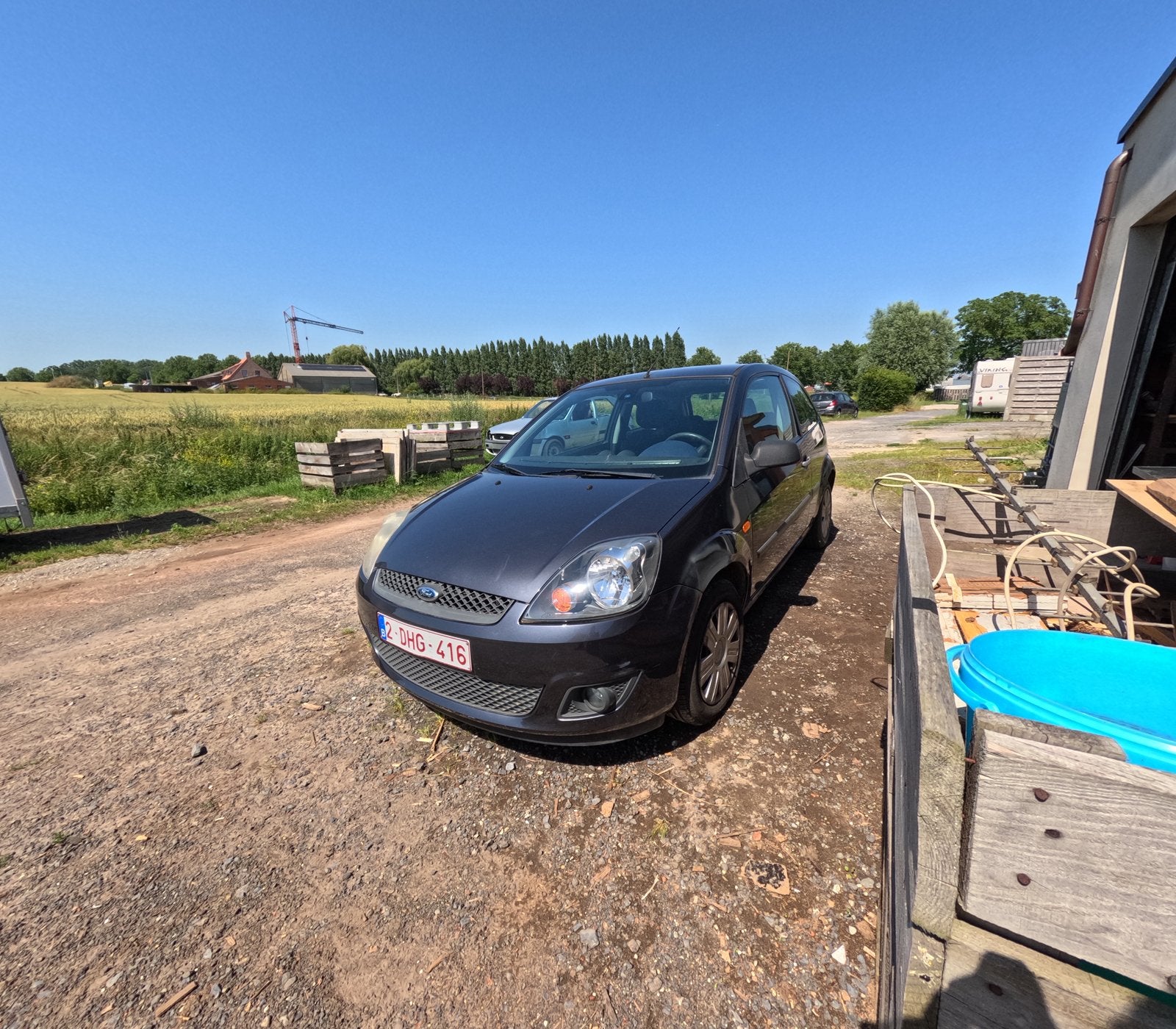 Ford Fiesta mk5, Auto's, Ford, Voorwielaandrijving, Stof, 50 kW, 4 cilinders