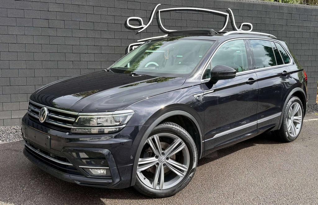 Volkswagen Tiguan 2.0 TDi DSG R-Line+NAVI+VIRTUAL+CUIR+TOIT, Autos, Cuir, Achat, Entreprise, 1968 cm³
