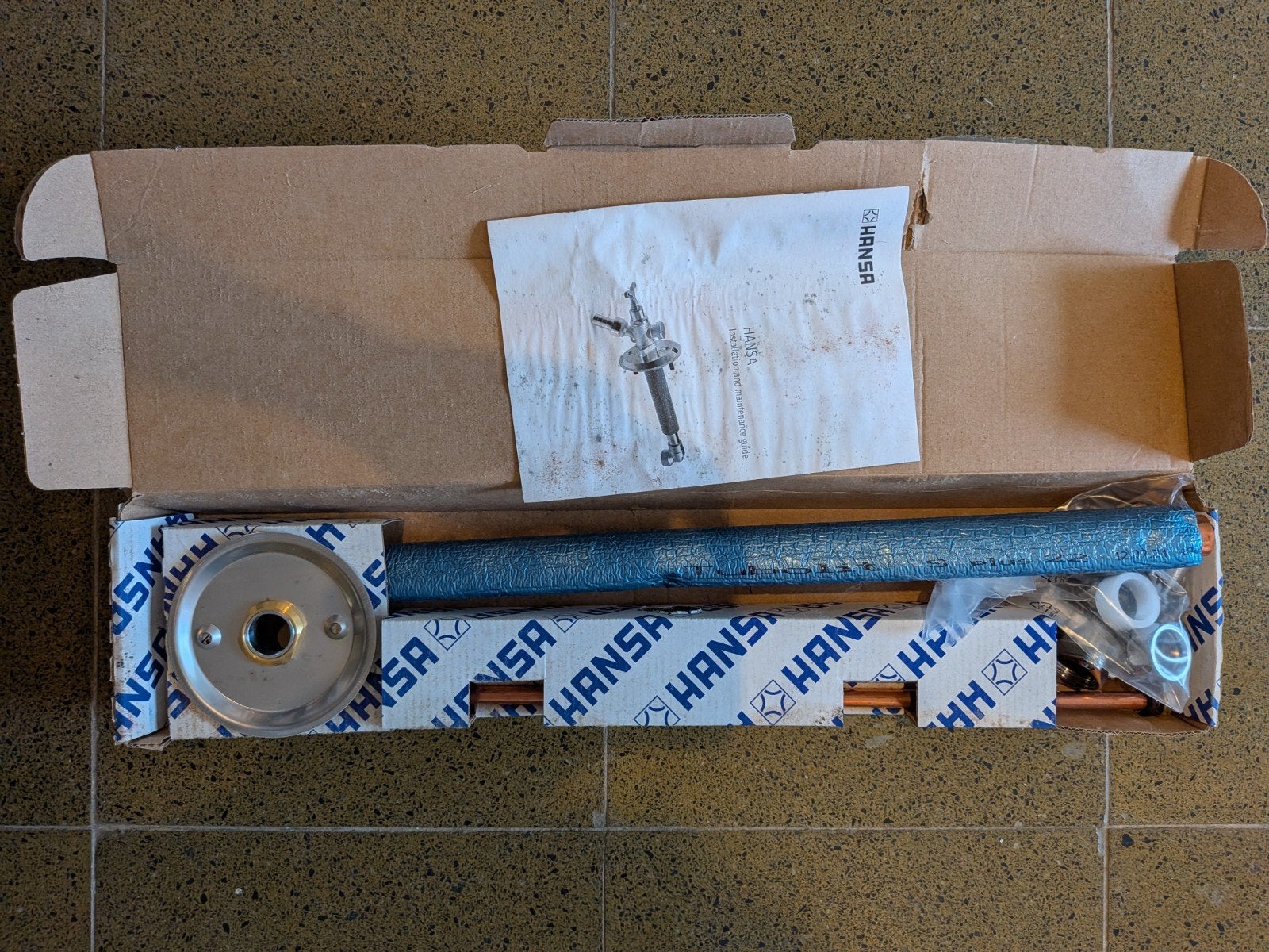 HANSA vorstvrije gevelkraan, Bricolage & Construction, Enlèvement, Neuf