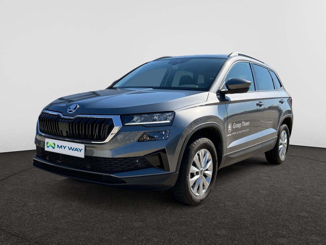 Skoda Karoq 1.5 TSI ACT Corporate DSG, Auto's, Automaat, 139 g/km, SUV of Terreinwagen, Zilver of Grijs