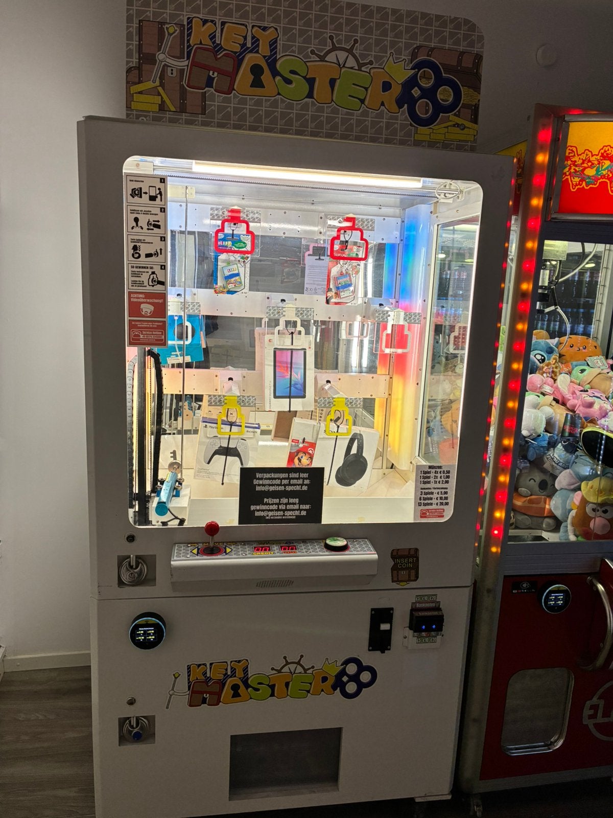 Keymaster automaten, Verzamelen, Ophalen, Zo goed als nieuw