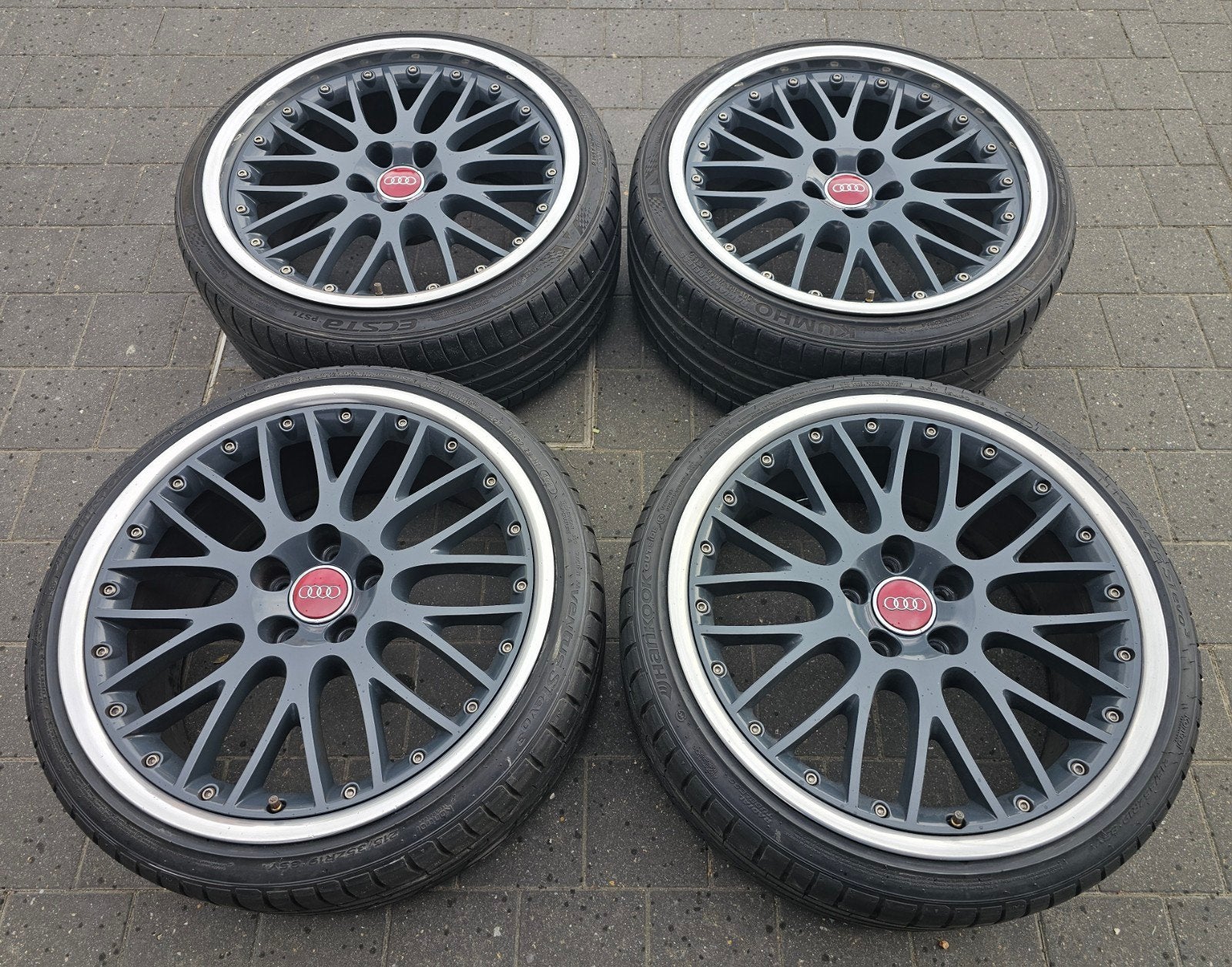 19" Original Custom Audi by BBS 5x112, Autos : Pièces & Accessoires, Neuf, Pneus et Jantes, Pneus été, 225 mm