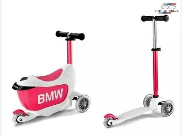 Originele BMW loopauto babyracer kinderstep rose 80932450902, -, -, Nieuw, Ophalen of Verzenden