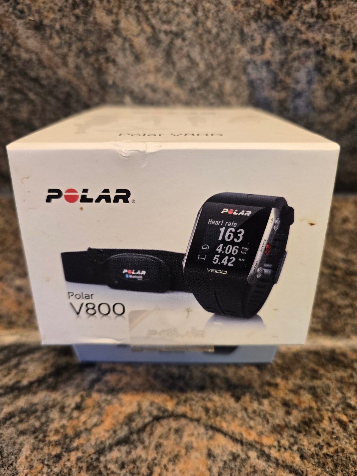 Montre de sport connectée Polar V800, Enlèvement, Utilisé, Polar, Avec ceinture thoracique