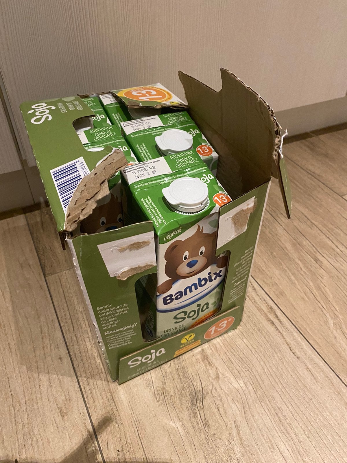 NIEUW! 5 Bambix sojadrink: SAMEN €5, Huis en Inrichting, Keuken | Bestek, Ophalen