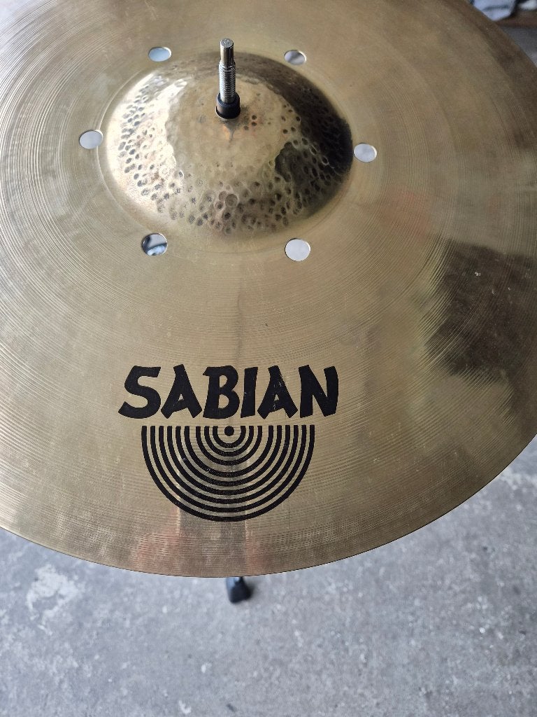 Cymbales Sabiam 18, Musique & Instruments, Batteries & Percussions, Enlèvement, Comme neuf, Autres marques