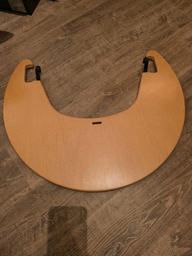 Houten tafelblad triptrap, Kinderen en Baby's, Ophalen, Gebruikt, Meegroeistoel