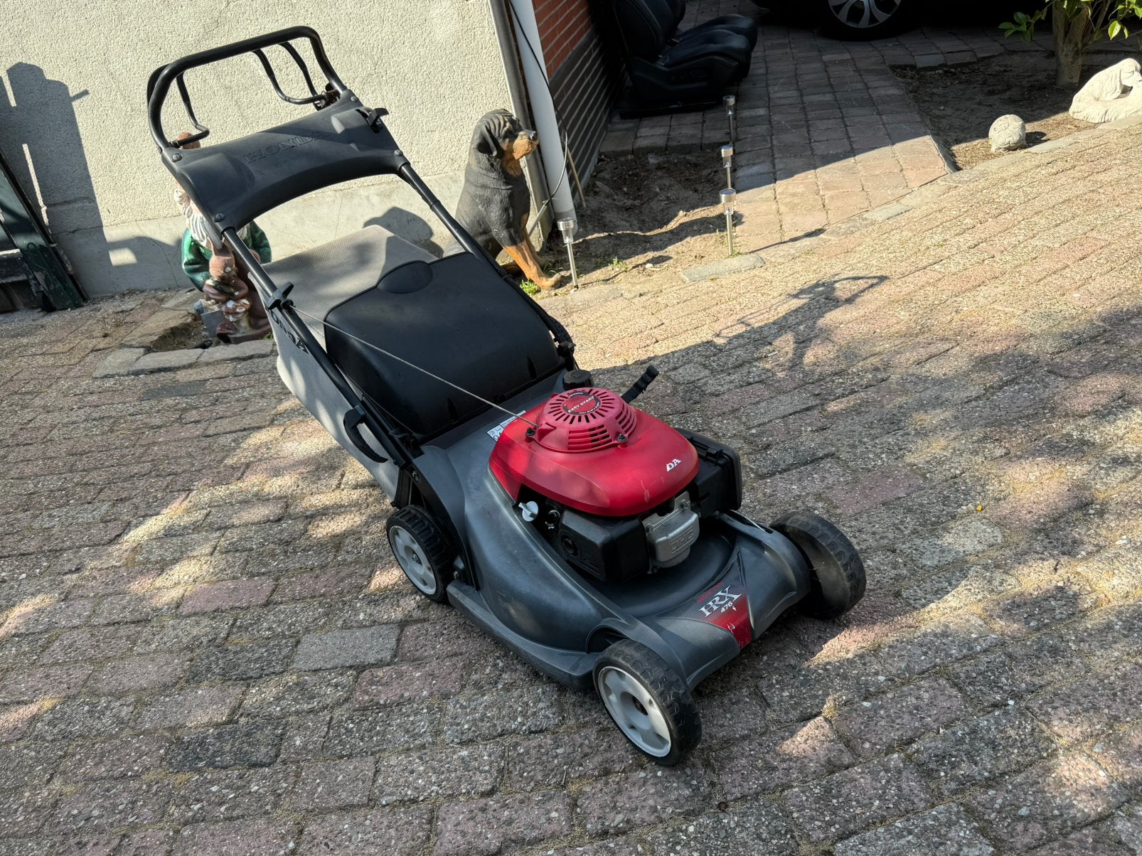 Honda HRX 476 CSDE Hydrostaat Benzine Grasmaaier, Ophalen, Zo goed als nieuw