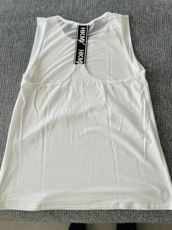 Witte sporttop Hunkemöller, Taille 38/40 (M), Enlèvement ou Envoi, Comme neuf, Fitness ou Aérobic