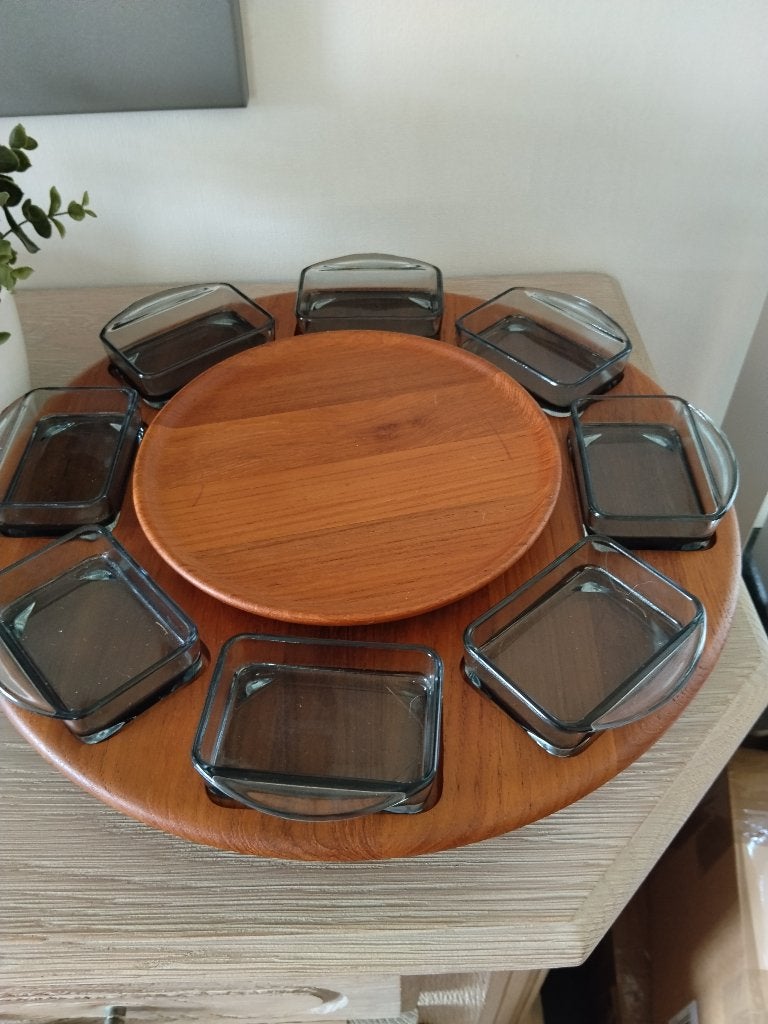 vintage,  mid-century Deens design,draaiplateau Jaren ’60, Verzamelen, Retro, Ophalen