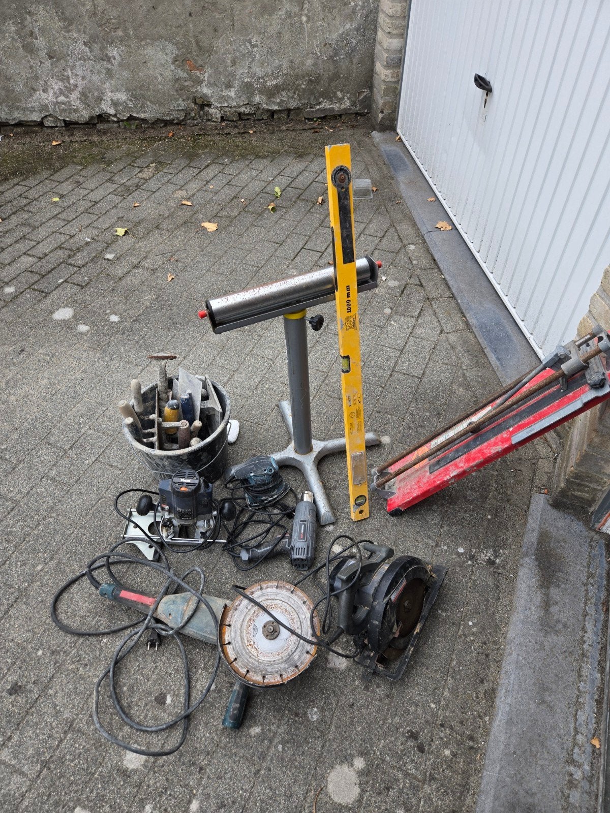 bouw materiaal, Enlèvement