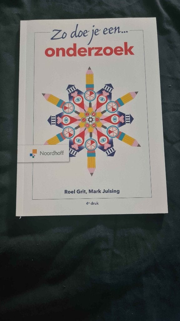 Zo doe je een onderzoek Noordhoff 9789001747619, Overige vakken, Diverse auteurs, Ophalen of Verzenden, Zo goed als nieuw
