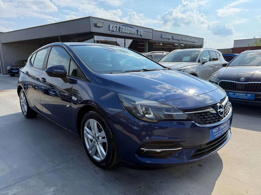Opel Astra 1.2i 110PK 5-DEURS FULL LED CAMERA NAVIGATIE PDC, Auto's, Stof, 1199 cc, Blauw, 5 deurs