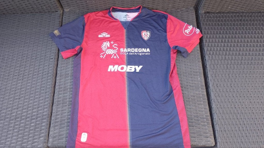 voetbalshirt EYE cagliari XL, Maat XL, Ophalen of Verzenden