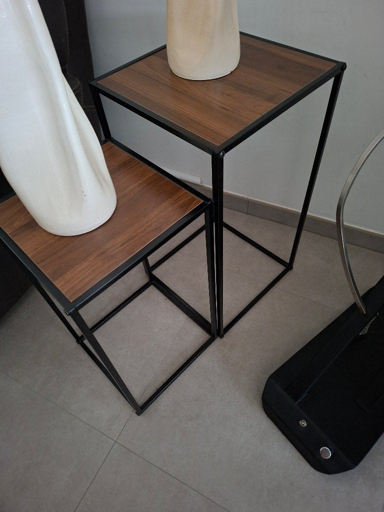 Table d appoint ou bout de canapé, Maison & Meubles, Neuf, Moins de 55 cm, Carré, Enlèvement