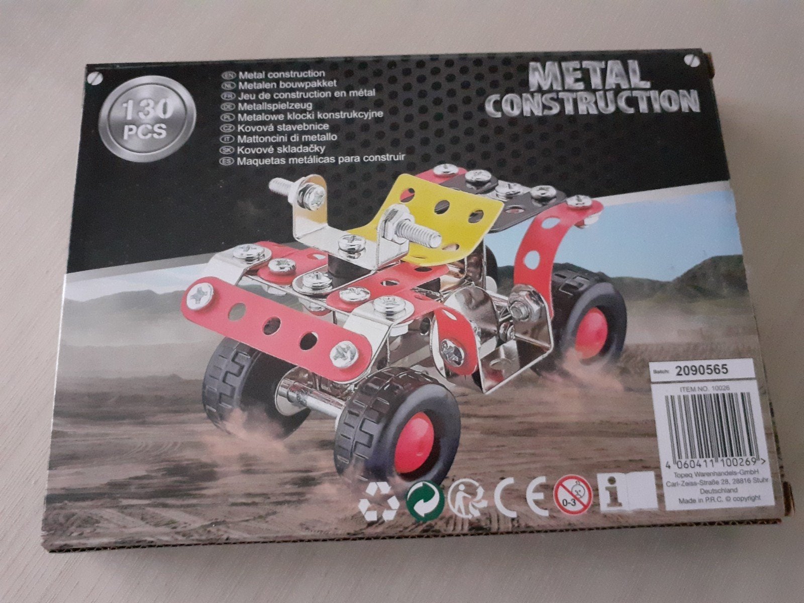 meccano, Enlèvement ou Envoi