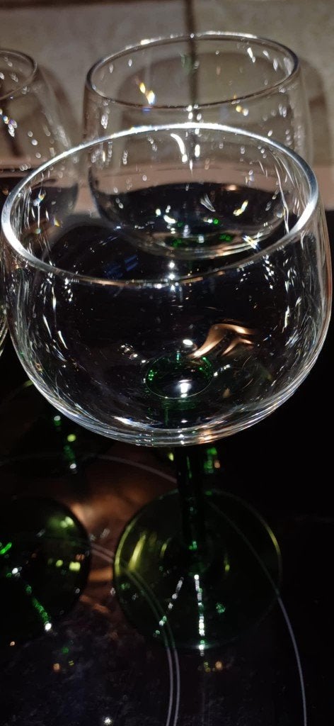 Verres  à vin Moselle, Enlèvement, Comme neuf