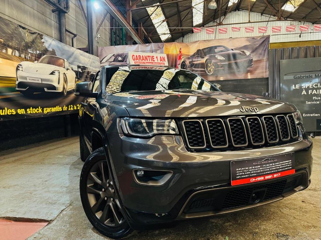 Jeep Grand Cherokee 3.0 V6 TD 1941 Years Full, Autos, Cuir, Argent ou Gris, Achat, Entreprise