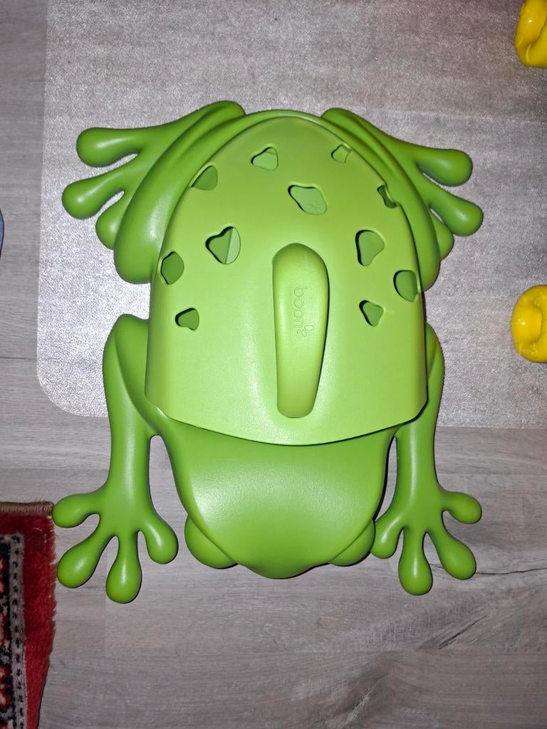 Boon opbergkikker !, Ophalen