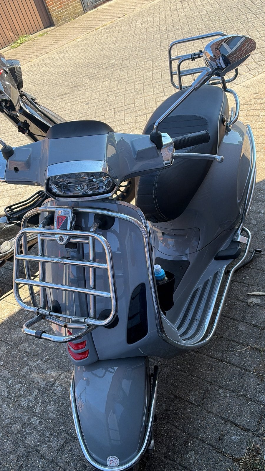 Valbeugels chrome vespa sprint, Vélos & Vélomoteurs, Pièces de cyclomoteur | Général, Enlèvement, Comme neuf