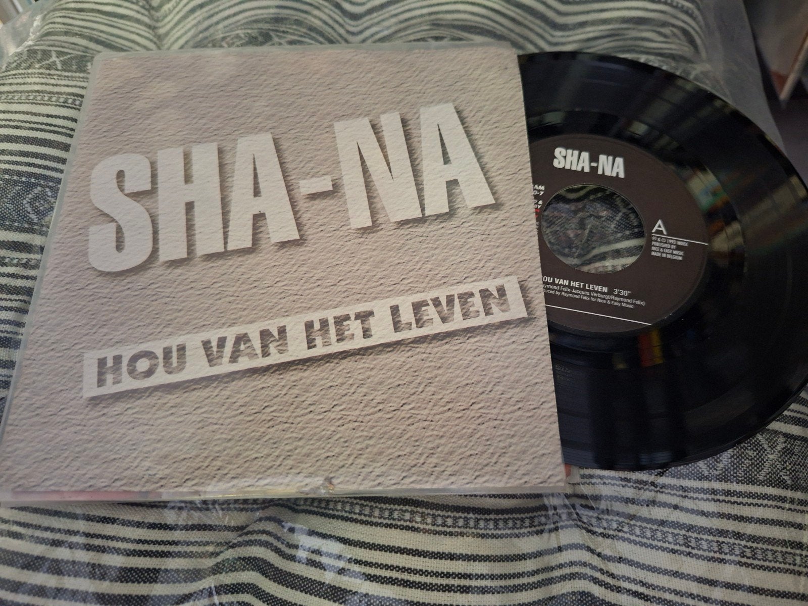 Sha-Na hou van het leven, Gebruikt, 7 inch, Ophalen of Verzenden, Levenslied of Smartlap