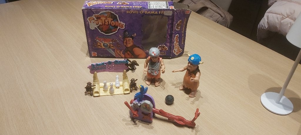 Bol et rama Flintstones Mattel 1993 30,00€, Collections, Enlèvement ou Envoi, Utilisé