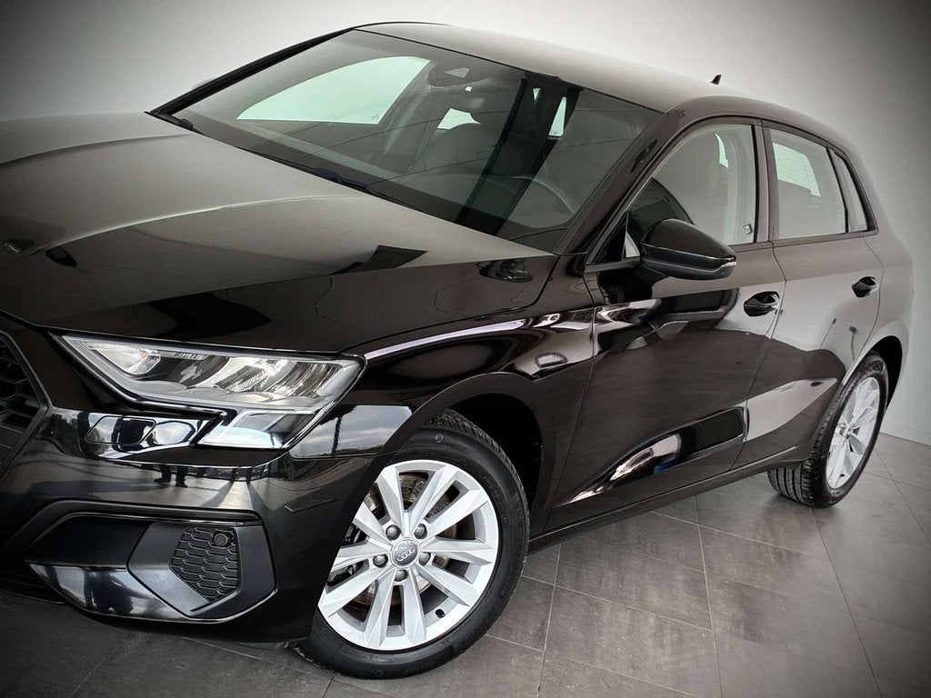 Audi A3 Sportback 2.0 TDi SPORT-1ERPRO-COCKPIT-CARPLAY-CUIR-, Achat, Euro 6, Entreprise, Noir