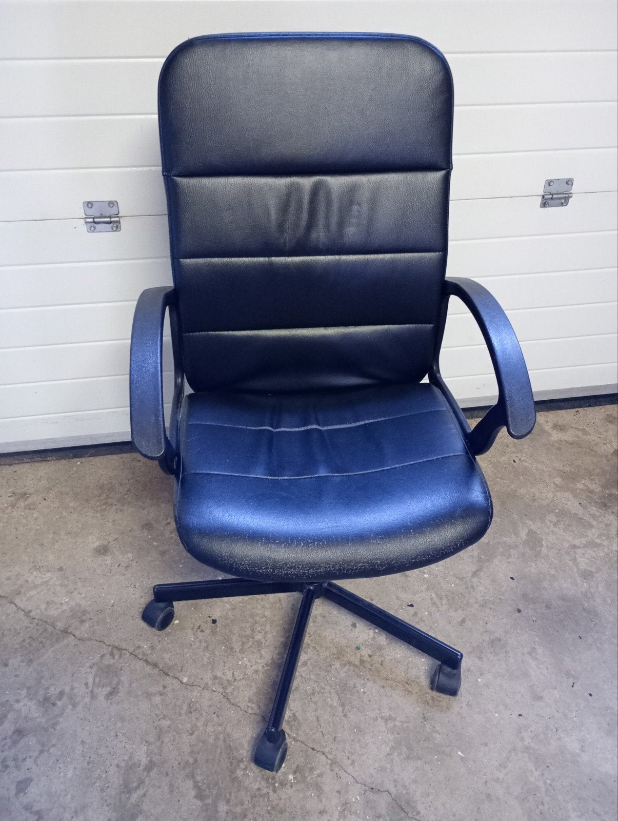bureau stoel te koop, Ophalen, Gebruikt, Zwart, Bureaustoel