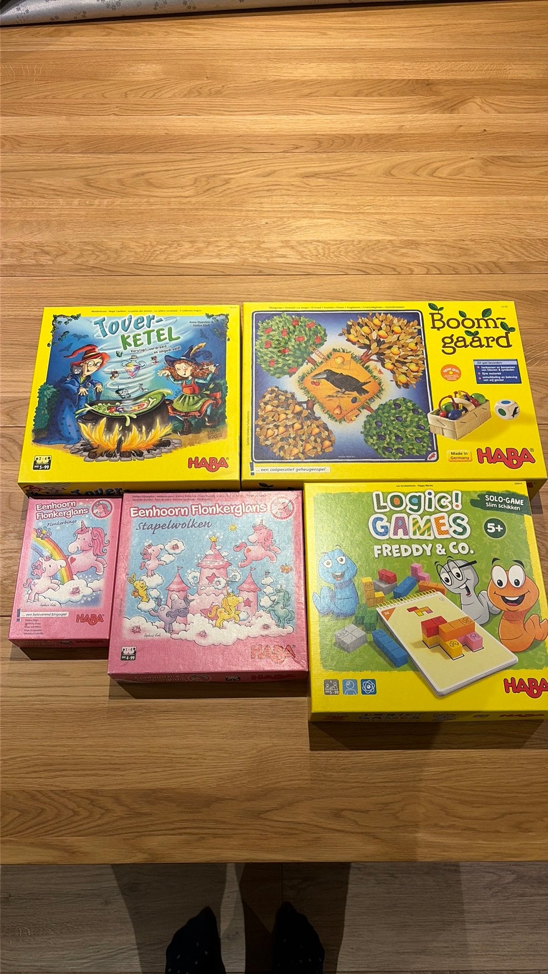 Haba spelletjes, Kinderen en Baby's, Ophalen, Zo goed als nieuw