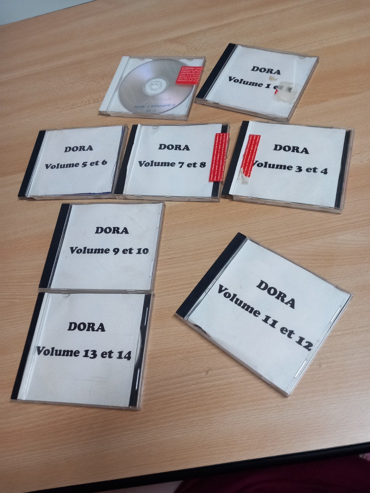 dvd dora copier à donner, Enlèvement