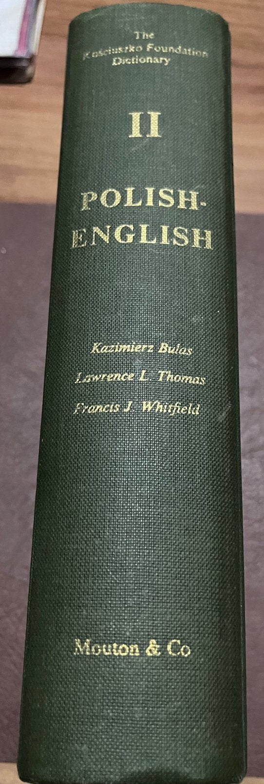 The Kosciuszko Foundation Dictionary - Polish/English, Livres, Enlèvement ou Envoi, Utilisé, Autres langues