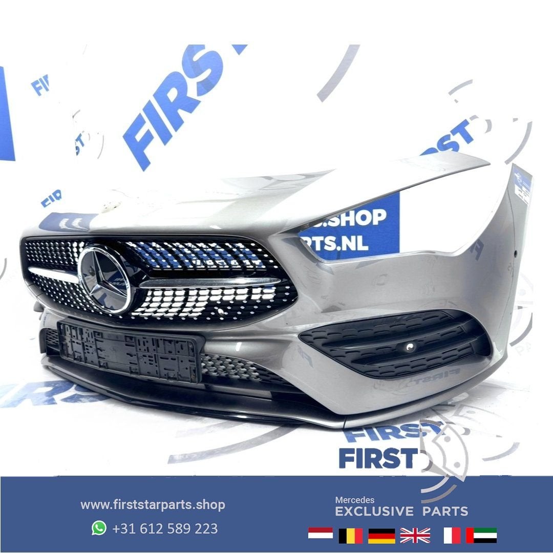 W118 CLA AMG BUMPER ZWART WIT GRIJS VOORBUMPER + DIAMOND GRI, Utilisé, -, Avant, -