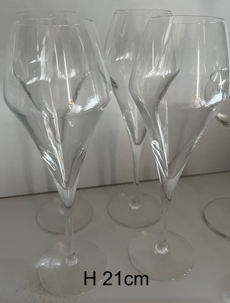 4 Aron UP fluiten voor BULLES Chef & Sommelier, Verzamelen, Wijnen, Ophalen of Verzenden, Nieuw, Champagne