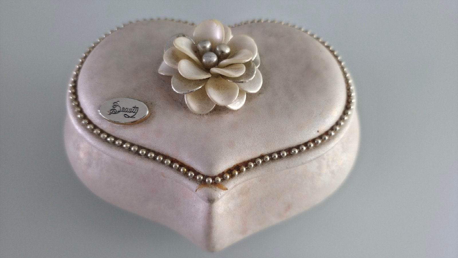 Boîte à bijoux en porcelaine italienne, Collections, Porcelaine, Cristal & Couverts, Enlèvement