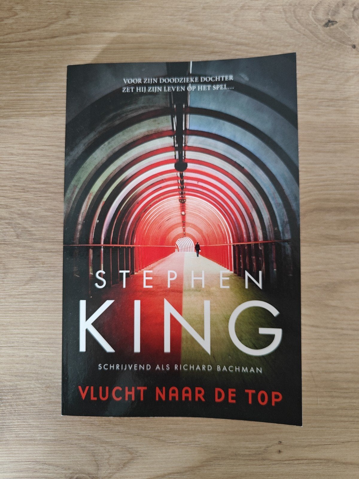 Boek: Vlucht naar de top - Stephen King / Richard Bachman, Stephen King, Ophalen of Verzenden, Zo goed als nieuw, Nederland