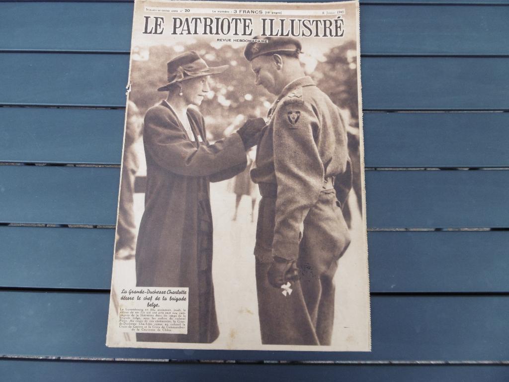 Ancienne revue le PATRIOTE ILLUSTRE, Enlèvement ou Envoi, Armée de terre, Livre ou Revue