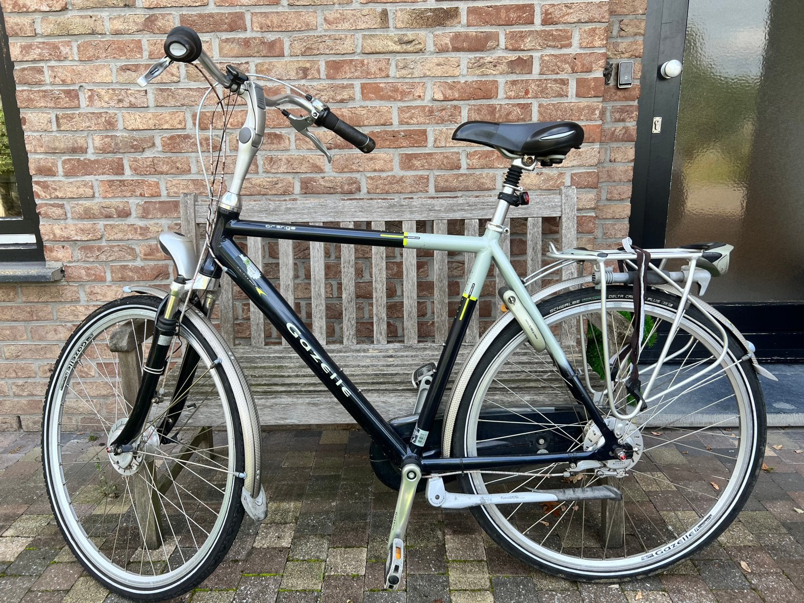 Gazelle orange herenfiets, Vélos & Vélomoteurs, Enlèvement, Utilisé, Gazelle