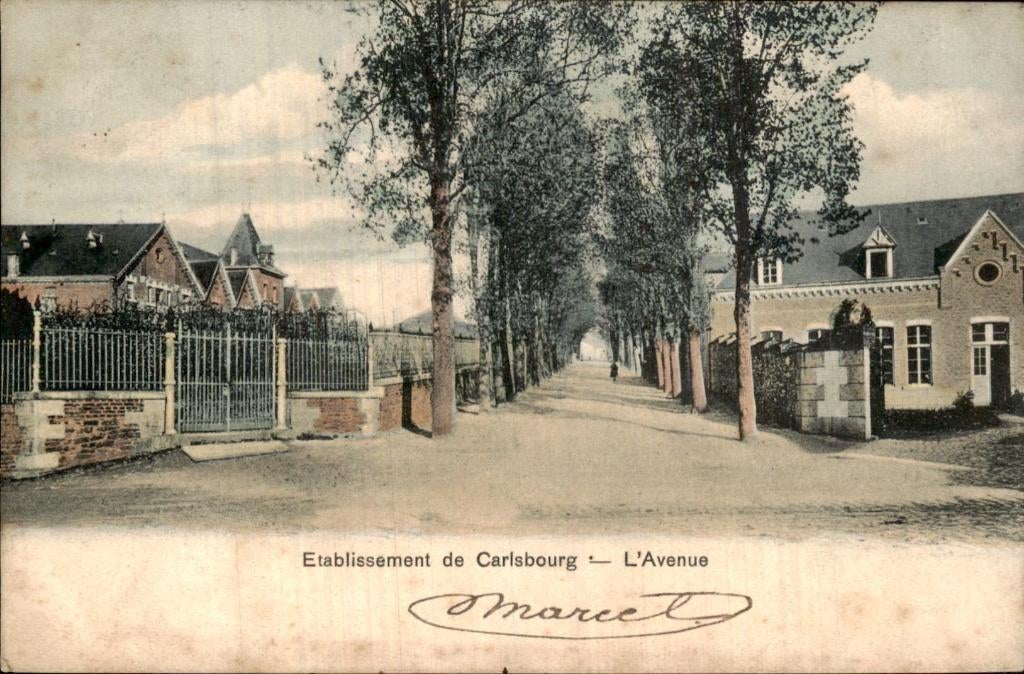 Carlsbourg - Etablissement, Collections, Enlèvement ou Envoi, Affranchie
