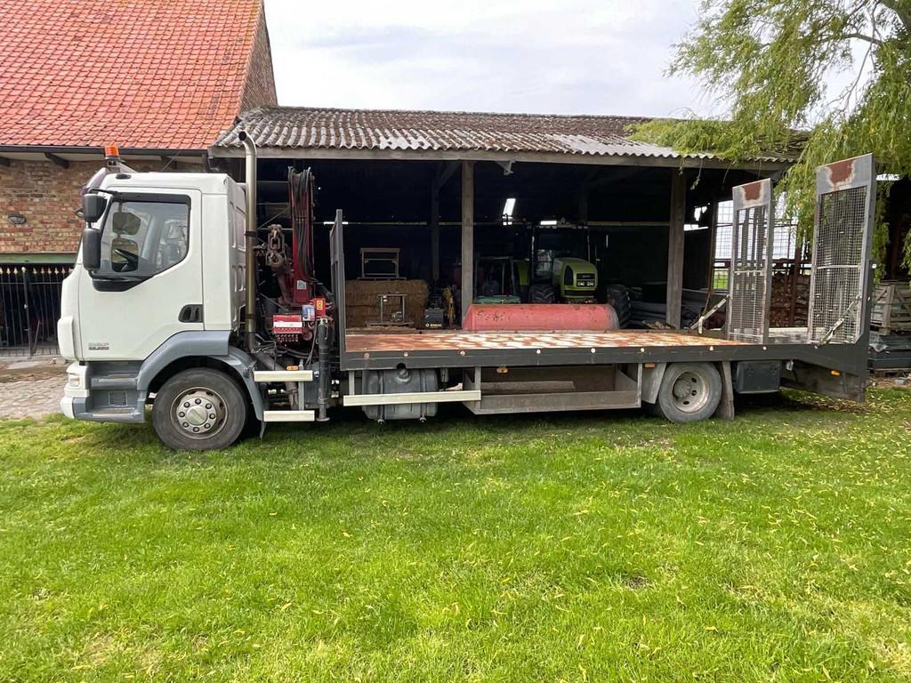 2008 DAF LF55 Vrachtwagen met kraanarm, Overige brandstoffen, Bedrijf, DAF, Euro 4
