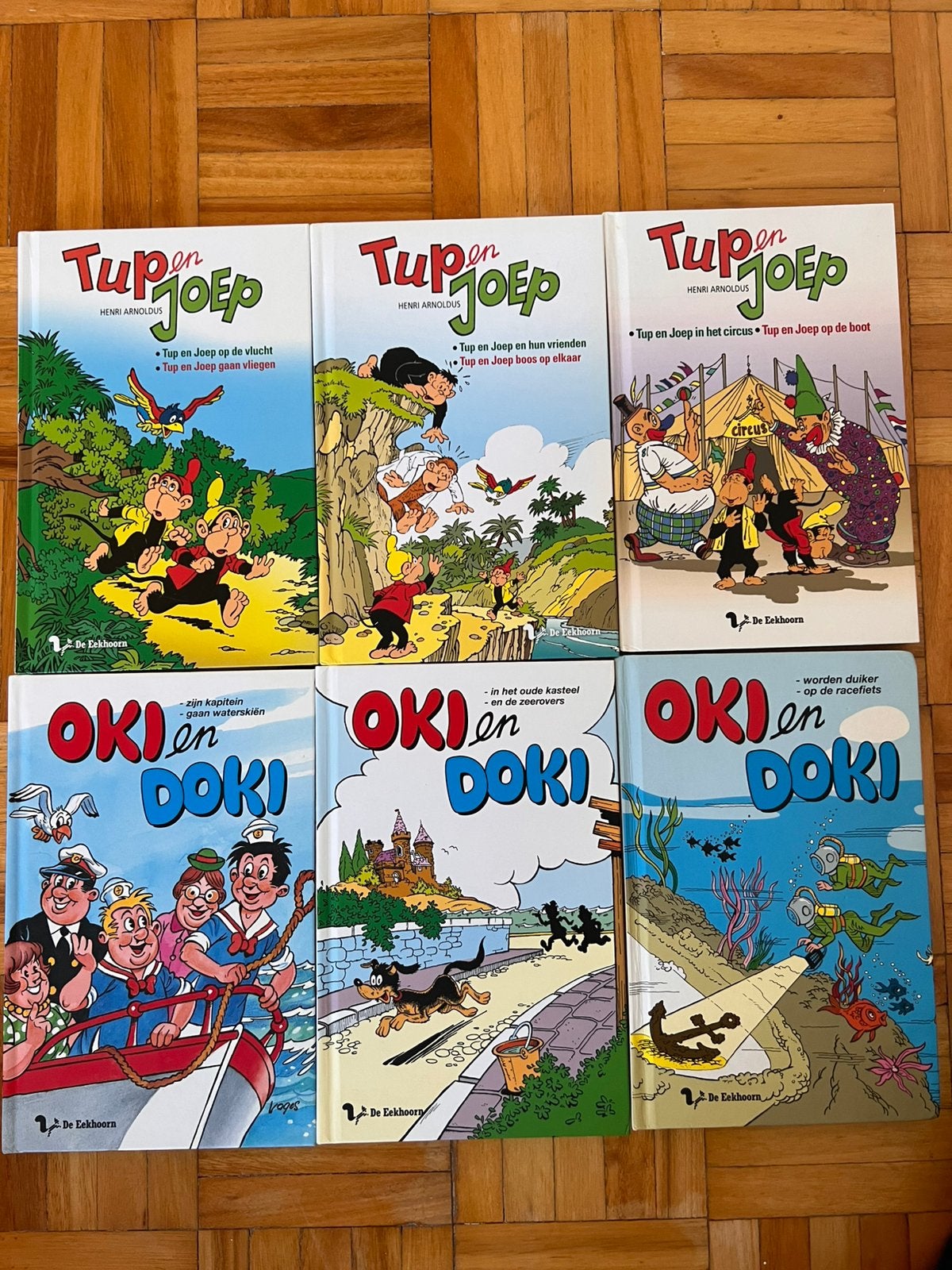 Tup en Joep - Oki en Doki - aan 2 € per boek, Enlèvement, Neuf